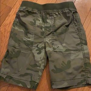 Little boys camo shorts